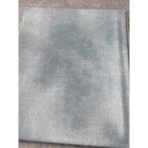 Hand-Dyed Blue Marble Cotton Fat Quarter Fabric 18x22" For Quilting Crafting
